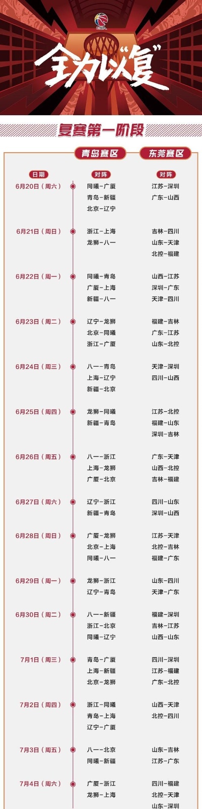 科技重塑篮球盛宴，CBA季后赛最新赛程表开启智能观赛新时代