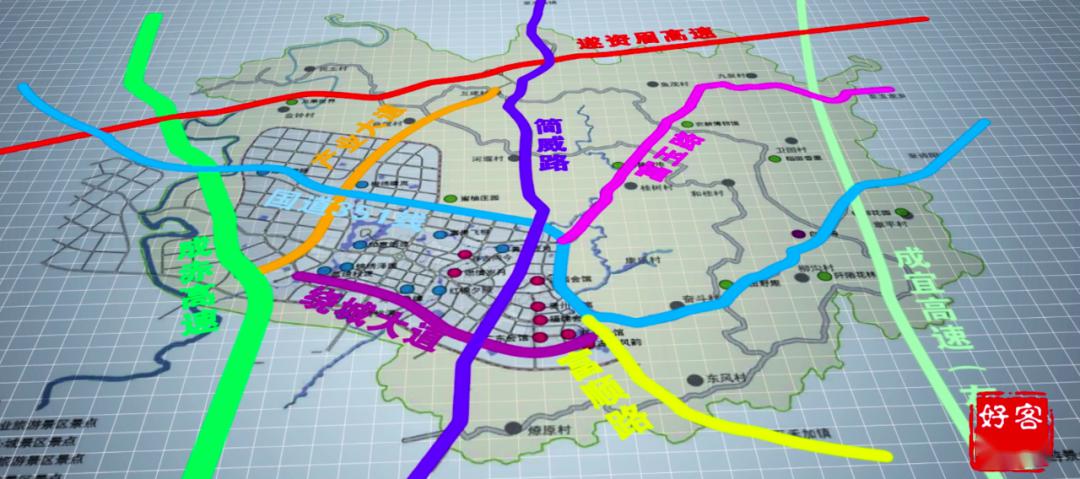 仁寿县最新道路规划图，构建未来交通网络蓝图