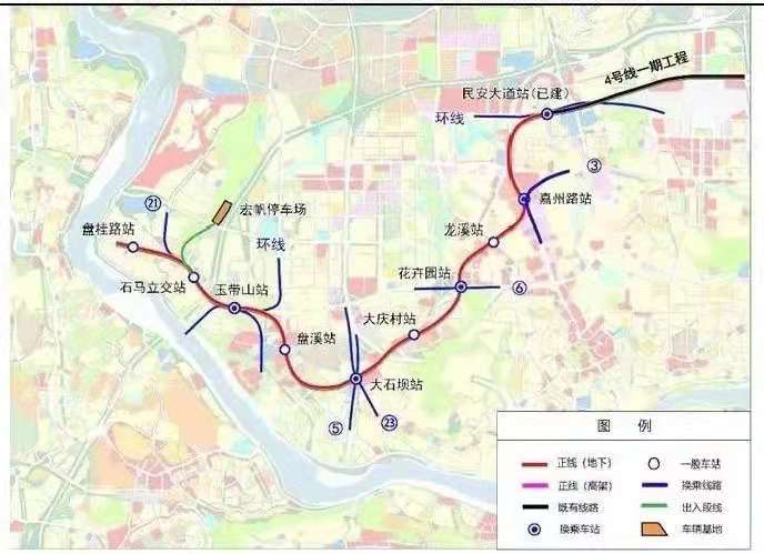 重庆轨道交通三号线北延最新动态及其影响概述