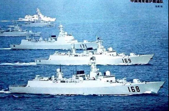 中国最新军舰，时代的航海巨擘亮相水域